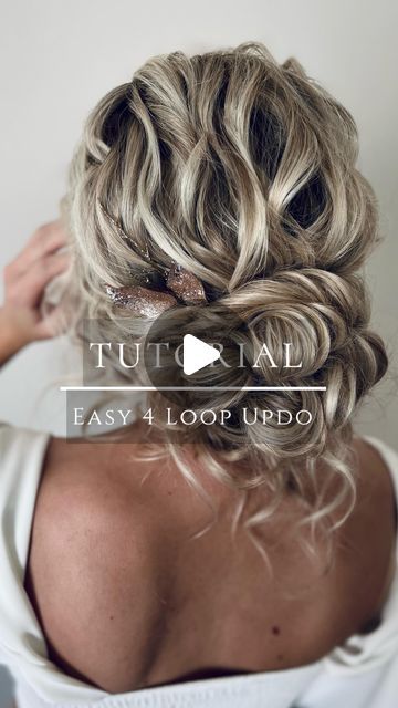 How To Messy Updo Long Hair, Blonde Hair Up Do, At Home Wedding Hairstyles, Updo With Curls Hanging Down, Easy Side Updos For Medium Hair, Easy Updo With Braid, Messy Bun Tutorial Wedding, Boho Hair For Wedding, Rainy Day Wedding Hair