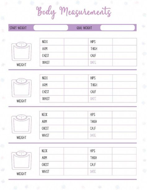 Weekly Weigh In Template, Weight Tracker Printable, Body Measurement Tracker, Daily Routine Planner, Colorful Hairstyles, Weight Tracker, Meal Planner Template, Self Care Bullet Journal, Health Journal