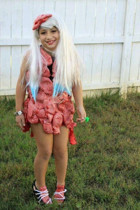 Lady gags meat dress Lady Gaga Meat, Lady Gaga Meat Dress, Meat Dress, Sarah B, Lady Gaga, Harajuku, Meat, Womens Dresses