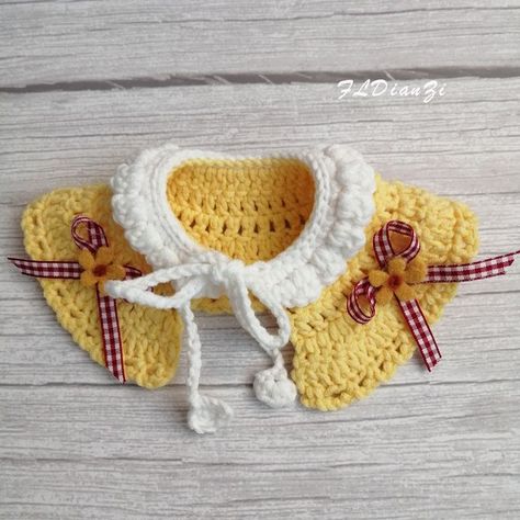 Pet Collars, Crochet Bag, Crochet Projects, Baby Shoes, Crochet Earrings, Dog Cat, Cape, Pet Supplies, Yarn