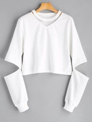 Crewneck Hoodie - White L Teen Winter Outfits, Áo Blu, Normal Clothes, Trendy Fashion Tops, Fashion Closet, Sweatshirt Outfit, Dope Fashion, Tween Outfits, Cute Sweatshirts