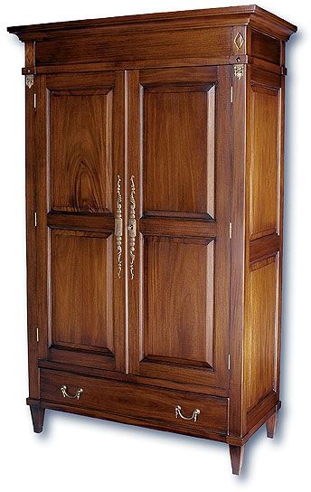 Philip Style Wardrobe...pretty Antique Wardrobe Closet, Wooden Cupboard Design, Antique Furniture Living Room, Laurel Crown, Wooden Wardrobe Design, Interrior Design, Solid Wood Wardrobes, Vintage Armoire, Mahogany Cabinets