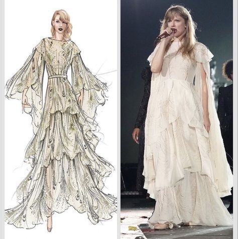 Taylor Swift White Folklore Dress, White Folklore Dress Eras Tour, Folklore Inspired Wedding Dress, Folklore Inspired Dress, White Folklore Dress, Taylor Swift White Dress, Folklore Dress, Taylor Swift Dress, Gala Outfit