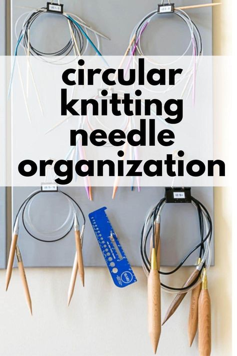 Knitting Storage Ideas, Yarn Organization Ideas, Craft Hutch, Craft Room On A Budget, Room Studio Ideas, Yarn Storage Ideas, Diy Knitting Needles, Craft Room Organization Storage, Knitting Organization