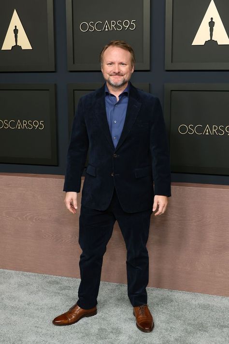 Rian Johnson attends the 95th Oscars Nominees Luncheon took place at The Beverly Hilton on Feb. 13, 2023 in Beverly Hills, CA. #Oscars Hong Chau, Rian Johnson, Oscar Award, Brendan Fraser, Beverly Hilton, Feb 13, Beverly Hills