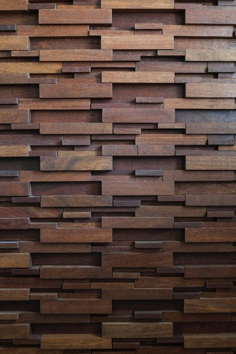 Sunnybrook - Tatum Brown Custom Homes (Dallas, Texas) Cladding Texture, Wood Wall Tiles, Reclaimed Wood Paneling, Wooden Cladding, Wooden Panelling, Wooden Wall Panels, Into The Wood, Wood Cladding, Decorative Wall Panels