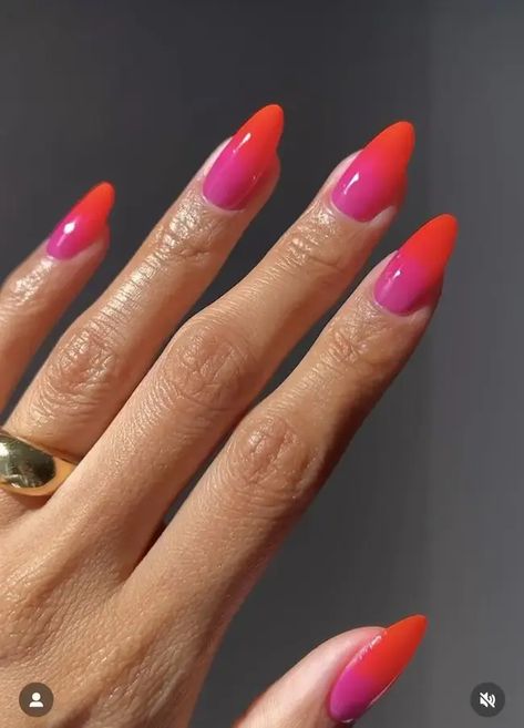 30 Stunning Summer Nails Ombre Styles Summer Ombre Nails, Nails 2025, Red Ombre Nails, Ombre Manicure, Nails Ombre, Pink Ombre Nails, Ombre Nail, Ombre Fashion, Nails Colors