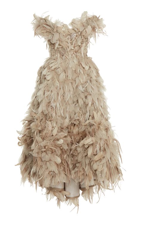 Silk Organza Feather Off Shoulder Dress by MARC JACOBS for Preorder on Moda Operandi Marc Jacobs Fashion, Coktail Dress, Marc Jacobs Dress, Fairytale Fashion, Silk Gown, Feather Dress, Fashion Attire, Silk Organza, Embroidery Fashion