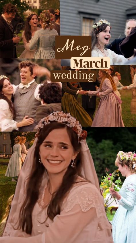 meg march wedding Meg March Wedding Dress, Meg March Wedding Aesthetic, Meg March Wedding, Meg March Icon, The Meg Movie Poster, Meg March, March Wedding, Godly Life, When I Get Married