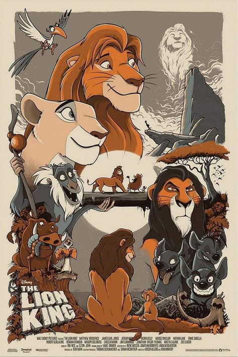 Caw Art, Bell Illustration, Le Roi Lion Disney, The Lion King Movie, Lion King 1994, Lion King Poster, King Drawing, Lion King Drawings, Lion King Pictures