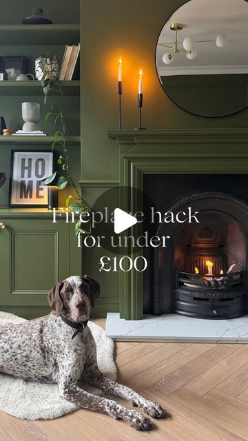 Georgina Raine on Instagram: "🔥 FIREPLACE HACK FOR UNDER £100! 🔥  Now it’s the ‘ber’ months I’m fully embracing Autumn & all the cosy vibes 🍂 so I thought I’d show you this little hack if you have a non-working fire which comes in at under £100!   What I bought:  • 1L insert £89 • 1L fuel from £3.71 • Logs (optional extra) these were £49 but I could do with a few more tbh 🙈  All from @bioethanolfireplace.co.uk not an ad but I would highly recommend! Super helpful & friendly service 🥰  Remember: Saftey first! Always follow manufacturer’s instructions, use responsibly & ensure proper safety measures are in place 🫶🏻  #fireplace #fireplacemakeover #fireplacedecor #openfire #castironfireplace #cosyvibes #bioethanolfireplace #bioethanol #livingroom #autumnvibes #livingroominspo #cosyhome Not Working Fireplace Ideas, Cupboards Either Side Of Fireplace, Log Fire Living Room, Stoves In Fireplaces, Fireplace No Fire, No Fire Fireplace Ideas, Fireplace On Carpet, Disused Fireplace Ideas, Electric Log Burner Fireplace Ideas