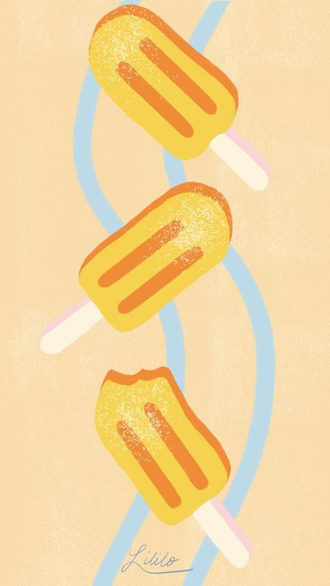 Ice Cream illustration, Cute Illustration Wallpaper, Popsicle Illustration, Pop Ice, Ice Cream Illustration, Ice Cream Ice, Pop Illustration, Wallpaper Illustration, Illustration Wallpaper, Ice Pop