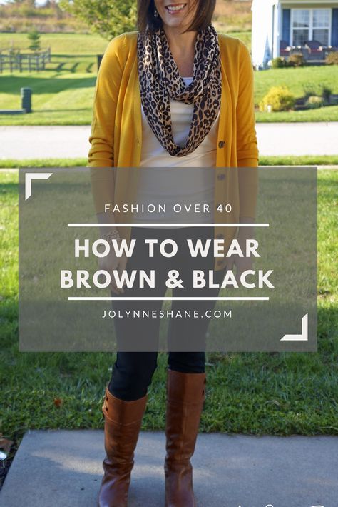 How to Wear Brown Boots with Black Pants and Dresses Brown Boots With Black Pants, Brown Shoes Outfit Women, Short Brown Boots Outfit, Black Pants Brown Boots, Black Leggings Brown Boots, Black Pants Brown Shoes, Brown Booties Outfit, Shoes Outfit Women, Brown Shoes Outfit