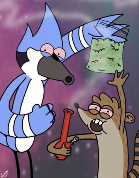 Trippy Cartoon, Dope Cartoons, Puff Puff, Trippy Wallpaper, Regular Show, Dope Cartoon Art, Trippy Art, Cloud 9, Cartoon Character