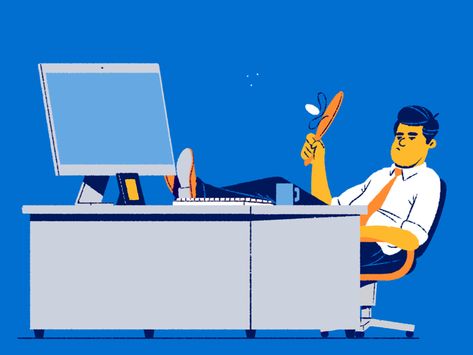 Paddle bat office computer desk job desk cel animation motion graphics character paddlebat motion gif animation gif Office Animation, Job Desk, Cel Animation, Bat Vector, Animation Drawing Sketches, Superman 1, Animation Gif, Desk Job, Computer Animation