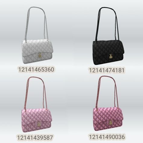 Code Berry Avenu Accessoires, Bags Codes Berry Ave, Roblox Bag Id Codes, Berry Avenue Bags Codes, Roblox Outfit Codes Accessories, Bag Codes For Berry Ave, Bags Bloxburg Codes, Berry Ave Purse Codes, Stud Berry Avenue Codes