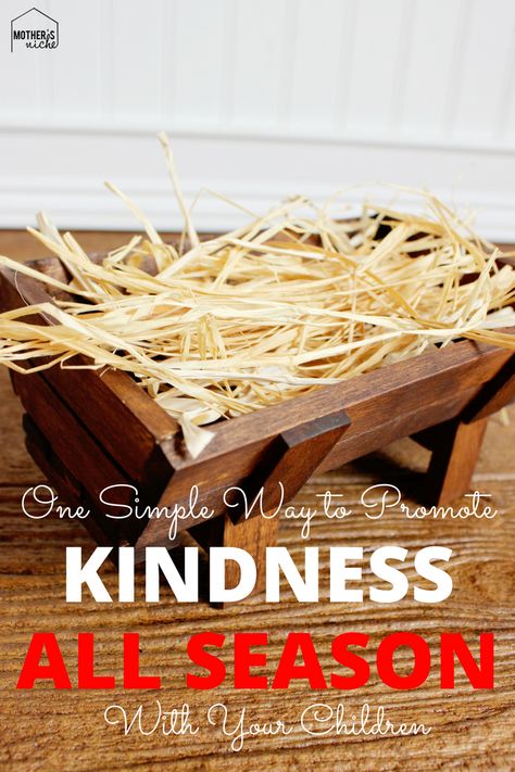 straw-in-the-manger Christmas Kindness Idea Giving Manger, The Giving Manger, Straw Activities, Christmas Kindness, Manger Christmas, Family Night Ideas, Gifts Kids Can Make, Kids Holidays, Christ Centered Christmas