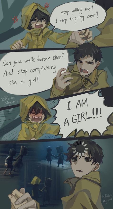 Nightmares Art, Little Nightmares Fanart, Little Nightmares, Dessin Adorable, 영감을 주는 캐릭터, Cute Comics, Httyd, Horror Game, Funny Anime Pics