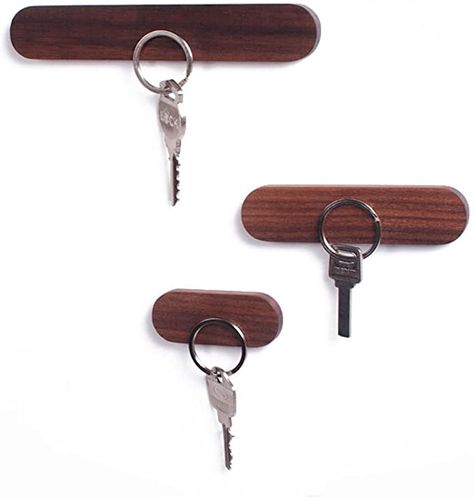 Magnetic Key Holder, Magnetic Organizer, Wooden Key Holder, Key Ring Holder, Key Rack, Magnetic Holder, Key Hook, Office Hotel, Key Hooks