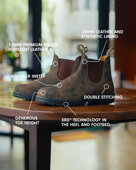 The Classics Series is leather lined for comfort with more room in the middle and in the toe box. A relaxed fit from the very first wear. #Blundstone #ClasssicSeries #FindYourFit Classic Series, Mens Casual, Mens Casual Outfits, In The Middle, The Middle, Gentleman, Men Casual, Casual Outfits, Relaxed Fit