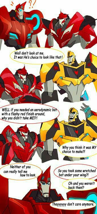 Knock Out X Bumblebee, Transformers Knockout, Transformers Rid, Transformers Robots, Transformers Funny, Transformers Bumblebee, Transformers Comic, Transformers 3, Transformers G1