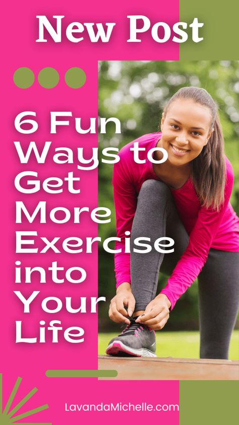 6 Fun Ways to Get More Exercise into Your Life - Lavanda MichelleArtboard 6 Traveling Friends, Wellness Topics, Fun Exercises, Leg Injury, Health Hacks, Fitness Ideas, Family Health, Jump Rope, Dance Class