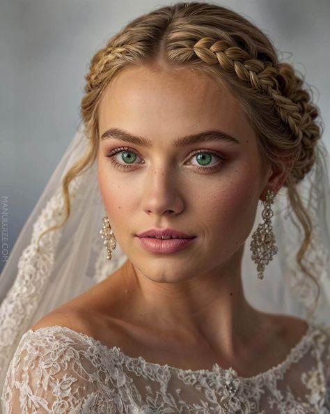 Get inspired by the best 45 chic bride updo hairstyles for your wedding! For the boho or modern bride, a look for every bridal style. #bride Bridal hairstyles, bridal updo, bridal updo with veil, bride hairstyles with veil, bridal hairstyles for long hair, bridal updos for long hair, bridal updos. Loose Bridal Updo With Veil, Wedding Hair Updo With Face Framing, Wedding Updo With Face Framing Pieces, Veil Under Updo, Bridal Updo With Face Framing Pieces, Bridal Updos For Long Hair, Bride Updo Hairstyles, Wedding Updo Face Framing, Bridal Hair Updo With Veil