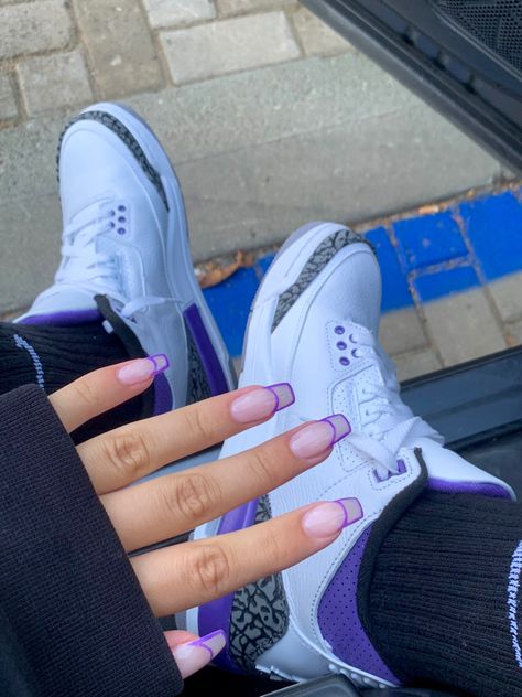 Air Jordan 3 Retro Dark Iris, Jordan 3 Iris Outfit, Jordan 3 Dark Iris Outfit, Dark Iris Jordan 3 Outfit, Dark Iris Jordan 3, Jordan 3 Dark Iris, Jordan 3 Outfit, Jordan 3s, Replica Sneakers