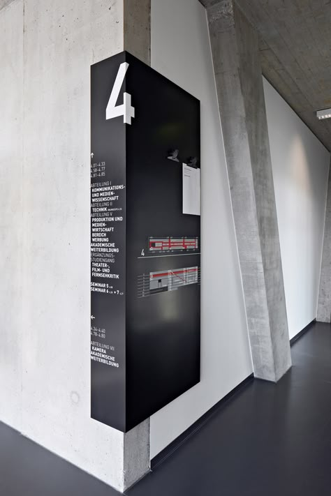 Directory Signage, Wayfinding Signage Design, Industrial Signage, Office Signage, Wayfinding Signs, Directional Signage, Wayfinding Design, Best Architecture, Wayfinding System