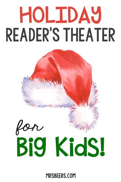 Holiday Readers Theater Scripts for the Middle School Classroom Middle School Choir, Language Arts Lesson Plans, Readers Theater Scripts, Drama Activities, Reader's Theater, Readers Theater, Christmas Reading, Language Arts Teacher, Ela Teacher