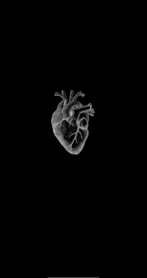 Black Heart Images Hd, White Line Art On Black Background, Broken Wallpers Dark, Black Heart Wallpaper Aesthetic, Iphone Background Wallpaper Homescreen Aesthetic, Real Heart Wallpaper, Jantung Aesthetic, Black Heart Background, Heart Wallpaper Black