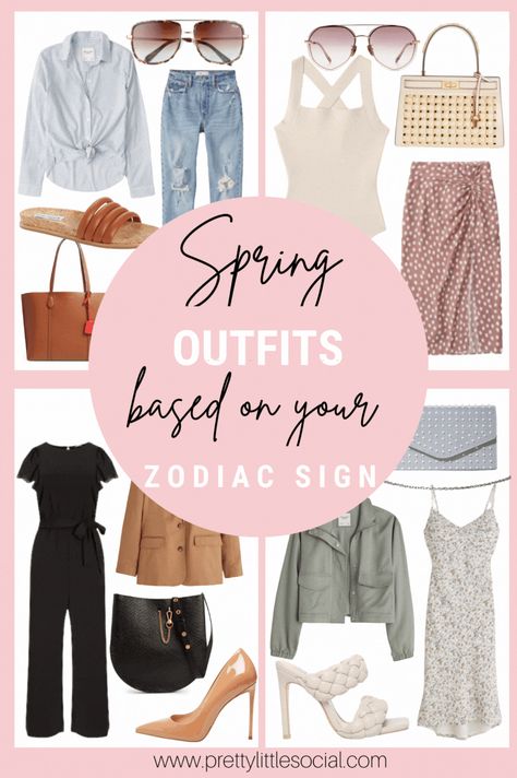 Spring outfits based on your zodiac sign. Spring outfits. Spring outfits 2021. Spring outfits casual. Spring outfits 2021 women. Size 8 Women Outfits Spring, Cute Casual Easter Outfits For Women, First Day Of Spring Outfit, Outfits For Brunch Spring, Casual Birthday Party Outfit Spring, Spring Weekend Outfits 2023, Outfit Ideas Early Spring, Cute Weekend Outfits Spring, Spring Women’s Outfits