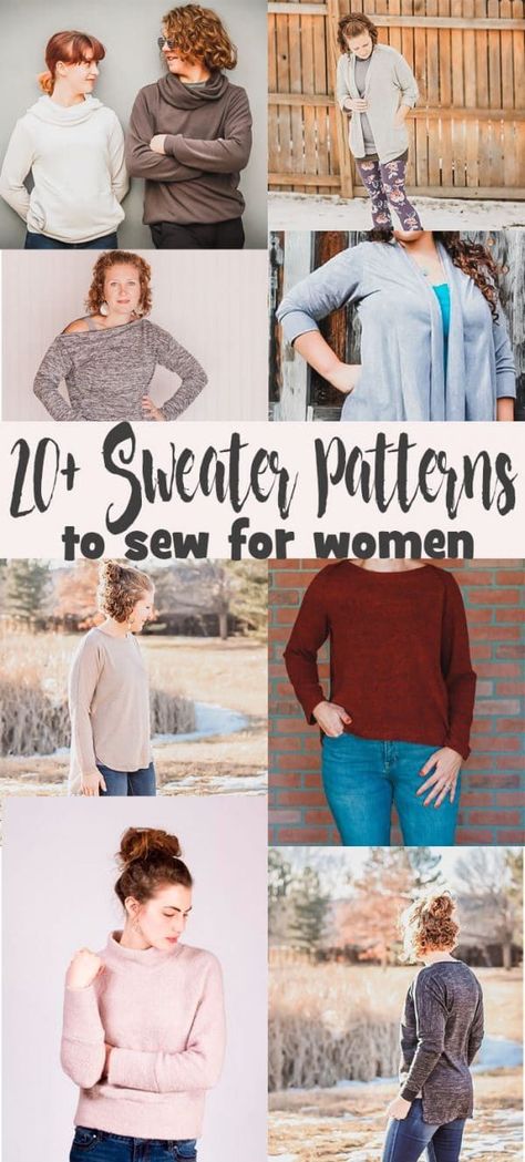 sweater patterns to sew for women a huge list of pdf sewing patterns from Life Sew Savory Free Printable Sewing Patterns, Sweater Patterns, Printable Sewing Patterns, Free Pdf Sewing Patterns, How To Make Purses, Free Pdf Pattern, Hoodie Pattern, Woven Sweater, Womens Sewing Patterns