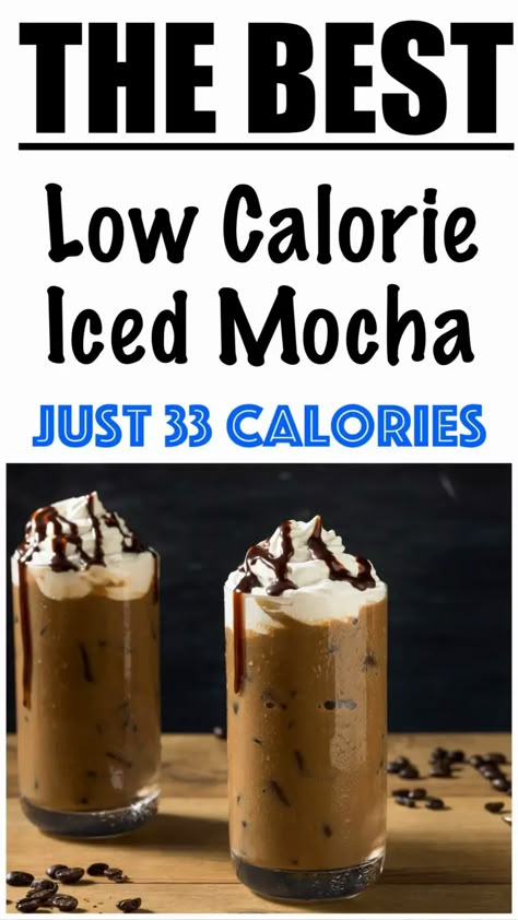 Iced Mocha Coffee Recipe, Iced Mocha Recipe, Mocha Coffee Recipe, Iced Mocha Coffee, Flavored Coffee Recipes, Healthy Iced Coffee, Coffee Smoothie Recipes, Homemade Coffee Drinks, Coffee Creations