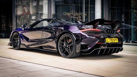 Mclaren 765 Lt, Mclaren 765lt Spider, Mclaren 765, Color Changing Paint, Mclaren 765lt, Mclaren Models, Goth Home, Car Videos, Twin Turbo