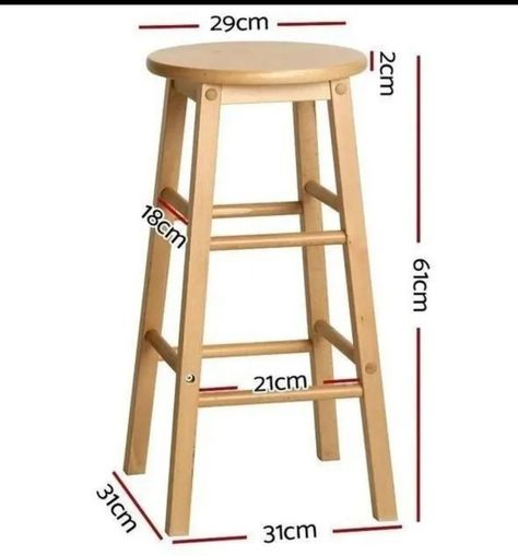 Woodworking Projects Ideas | New to woodworking or having trouble with certain woodprojects? Whether you are a beginner woodworker or expert, these… | Instagram Wood Projects With Plans, Diy Bar Stools, Kursi Bar, Simple Woodworking Plans, Wooden Bar Stools, Stool Height, Backless Bar Stools, Woodworking Projects That Sell, Wood Stool