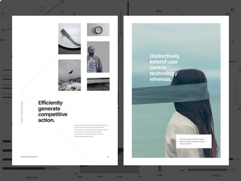 30 Minimal Brochure Design for Inspiration Font Guide, Powerpoint Charts, Proposal Design, Brochure Design Inspiration, Presentation Design Template, Design Presentation, Magazine Layout Design, Design Brochure, Keynote Presentation