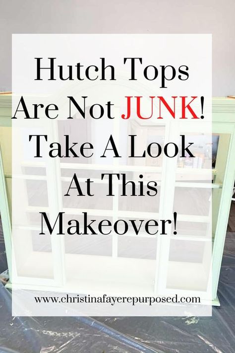 Repurposed Hutch, 9gag Amusant, Hutch Top, Kleiner Pool Design, Hutch Makeover, Wood Projects For Kids, Wood Projects That Sell, Cool Wood Projects, Easy Wood Projects