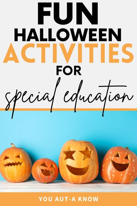 If you teach special education in an elementary school you need to check out these fun and engaging Halloween activities! Here we have everything you need from differentiated morning work for October, to Halloween counting activities, several other math activities, games, and more! Your class will love these engaging October-themed activities and you'll love the low prep fun! Check out these activities and worksheets here! Halloween Counting Activities, Fall Classroom Activities, Halloween Counting, Fall Classroom Ideas, Fun Halloween Activities, Special Education Math, Special Education Activities, Teaching Special Education, Activities Games