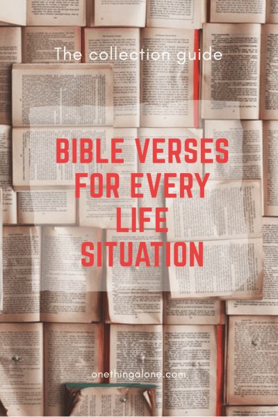 Bible Verses for Every Situation in Life | One Thing Alone Verses For Different Situations, Bible Verses For Different Situations, Scripture List, Inductive Bible Study, Healing Quotes Spiritual, Christian Meditation, Seek God, Free Bible Study, My Bible