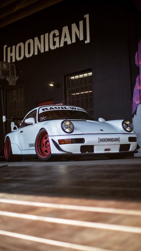 Hoonigan Wallpapers, Rwb Wallpaper, 4k Phone Wallpapers, Rauh Welt, Black Porsche, Street Racing Cars, Best Luxury Cars, Classic Porsche, Porsche Cars