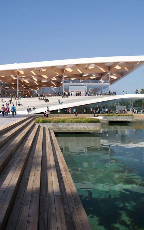 Sydney Fish Market, Waterfront Architecture, Public Realm, Fish Market, Natural Ventilation, Newcastle Upon Tyne, The Plaza, Built Environment, Urban Landscape