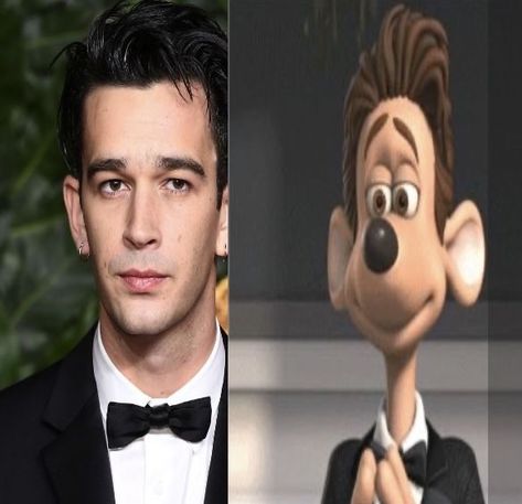 Matty Healy Wedding, Funny Matty Healy, Halsey Matty Healy, Rat From Flushed, Matty Healy Memes, Matty Healy Funny, Rat Band, Ratty Healy, Matty 1975