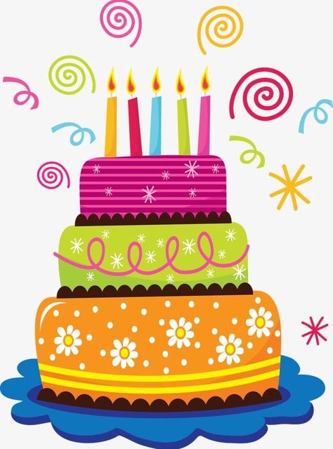 Birthday Cake Png, Birthday Cake Clipart, Birthday Cake Clip Art, Birthday Cake Illustration, Wish Birthday, Clipart Birthday, Cake Clipart, Cake Png, Cake Illustration