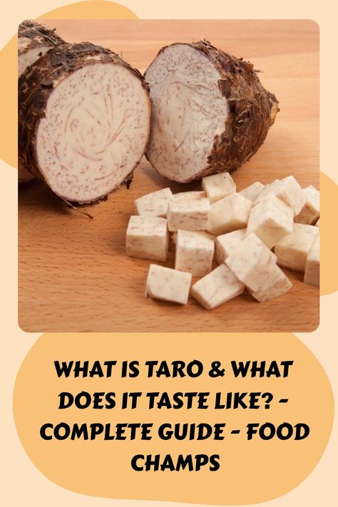 Taro is a delicious root vegetable that we do not hear enough about. If you are new to taro, read on to find out what it tastes like and how you can use it. Taro Recipes, Taro Root, Boba Pearls, Root Vegetable, Root Vegetables, Bubble Tea, Tea Leaves, Milk Tea, Sweet Potato