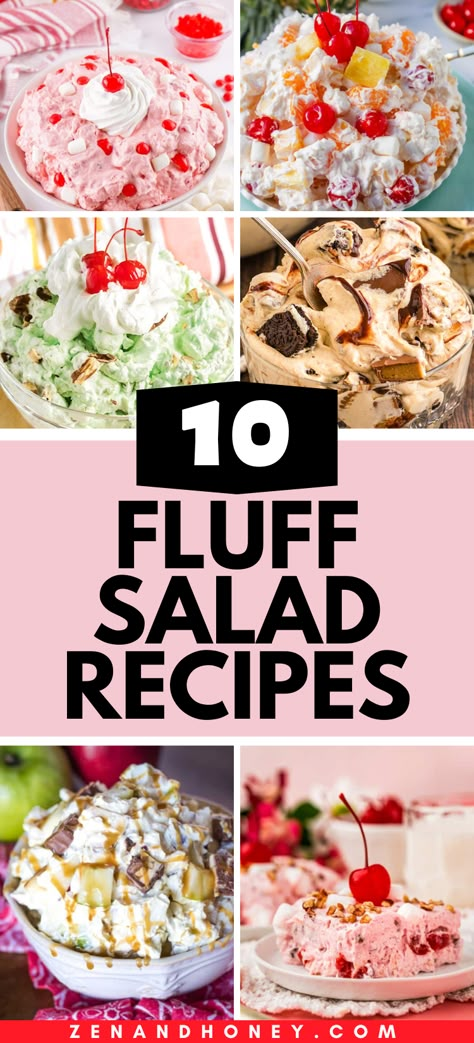 Best Fluff Recipes – Looking for the best fluff salad recipes? These are 10 must-make fluff recipes that you don’t want to miss out on. Serve these easy, one-bowl desserts on any special gathering. Summer desserts, spring desserts, easy dessert recipes, fluff salad, easy fluff, cherry fluff, pisctachio fluff, strawberry fluff, pineapple fluff, ambroisa salad, watergate salad. Frozen Fluff Dessert, Marshmallow Fluff Recipes Desserts Fruit Salads, Summer Fluff Desserts, Easy Fluff Recipes, Fluffy Salad Recipes, Delicious Fruit Salad Recipes, Hello Fruit Salad, Fruit Salad Fluff Recipes, Strawberry Fluff Salad Recipes