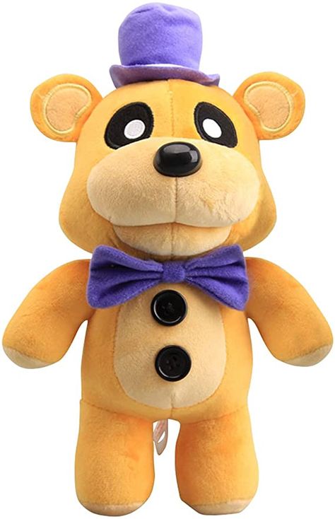 Golden Freddy Plush, Freddy Plush, Golden Freddy, Stuffed Dolls, Cute Stuffed Animals, Plush Animals, Bear Plush, Five Nights At Freddy's, Plush Dolls