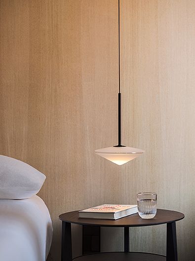 Vibia Mezzanine Workspace, Brighten Bedroom, Vibia Lighting, Hanging Lamp Design, Blitz Design, Design Blogs, Hanging Lamps, Room Lamp, Contemporary Interior Design