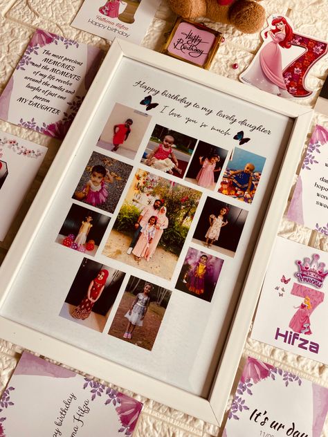 Birthday Photo Frame Models, A3 Frame Ideas, Happy Birthday Love Images, Happy Birthday Captions, A3 Photo Frame, 1st Birthday Wishes, Birthday Wishes With Name, Family Frame, Boy Frame