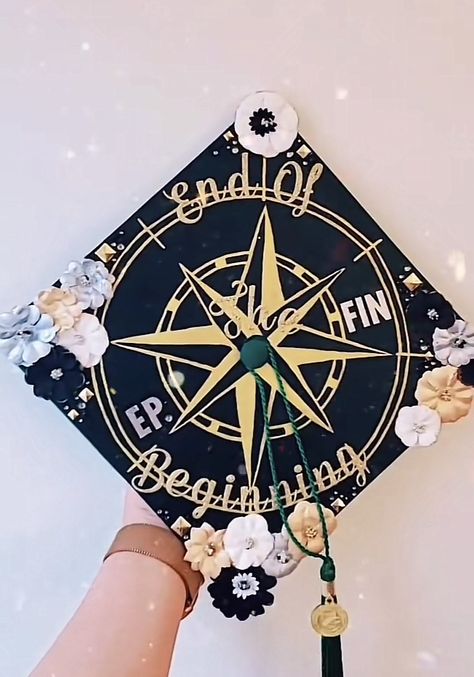 Kpop Inspired Grad Caps, Jjba Graduation Cap, Stray Kids Graduation Cap Ideas, Graduation Cap Designs No Words, Ateez Graduation, Kpop Cap Ideas For Graduation, Kpop Graduation Caps Skz, Grad Cap Ideas Kpop, Ateez Graduation Cap